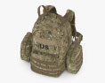 Military Army Backpack 3D 모델 