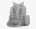 Military Army Backpack 3D модель