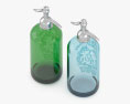 Excelsior Vintage Seltzer Bottles 3D 모델 