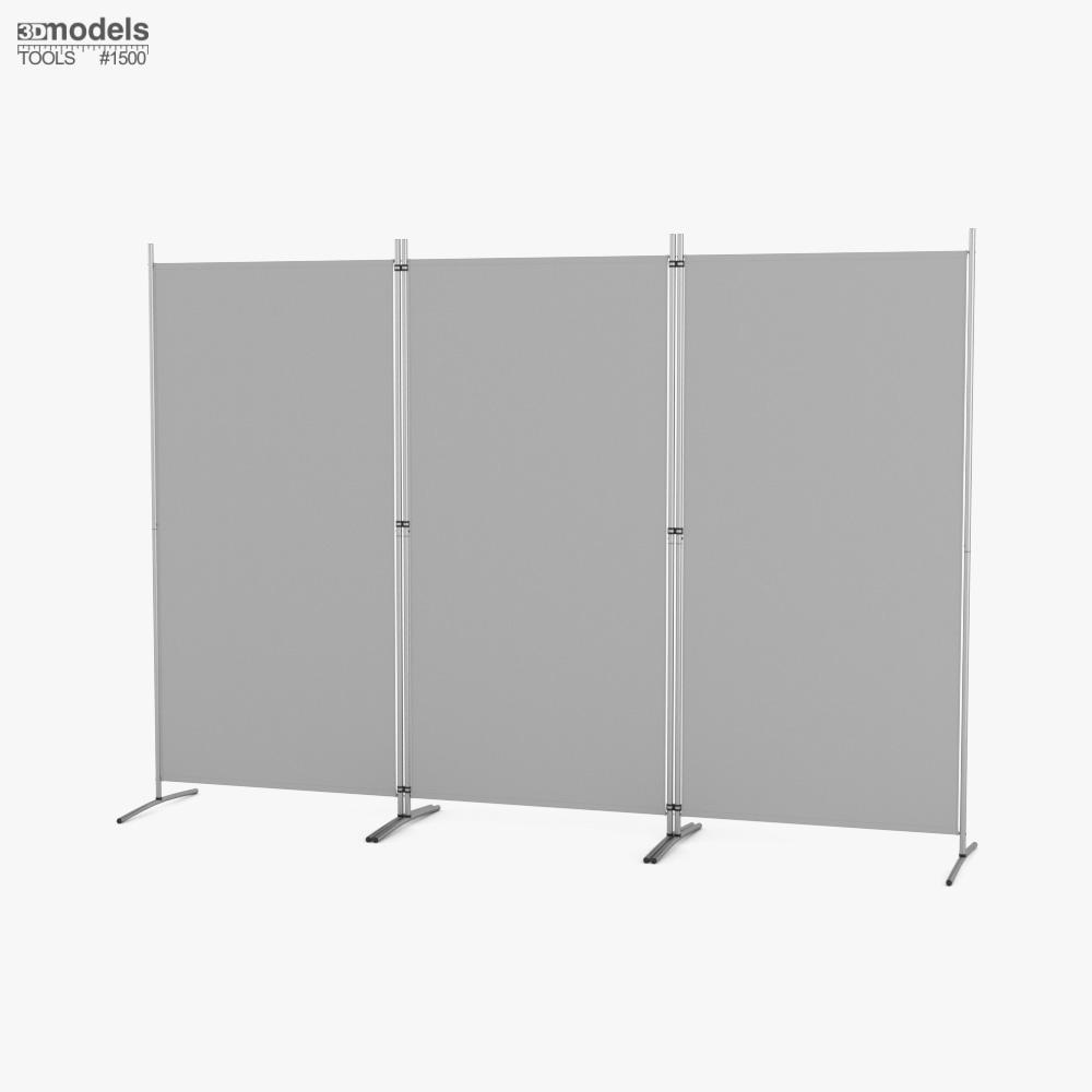 Panel Room Divider Modello 3D