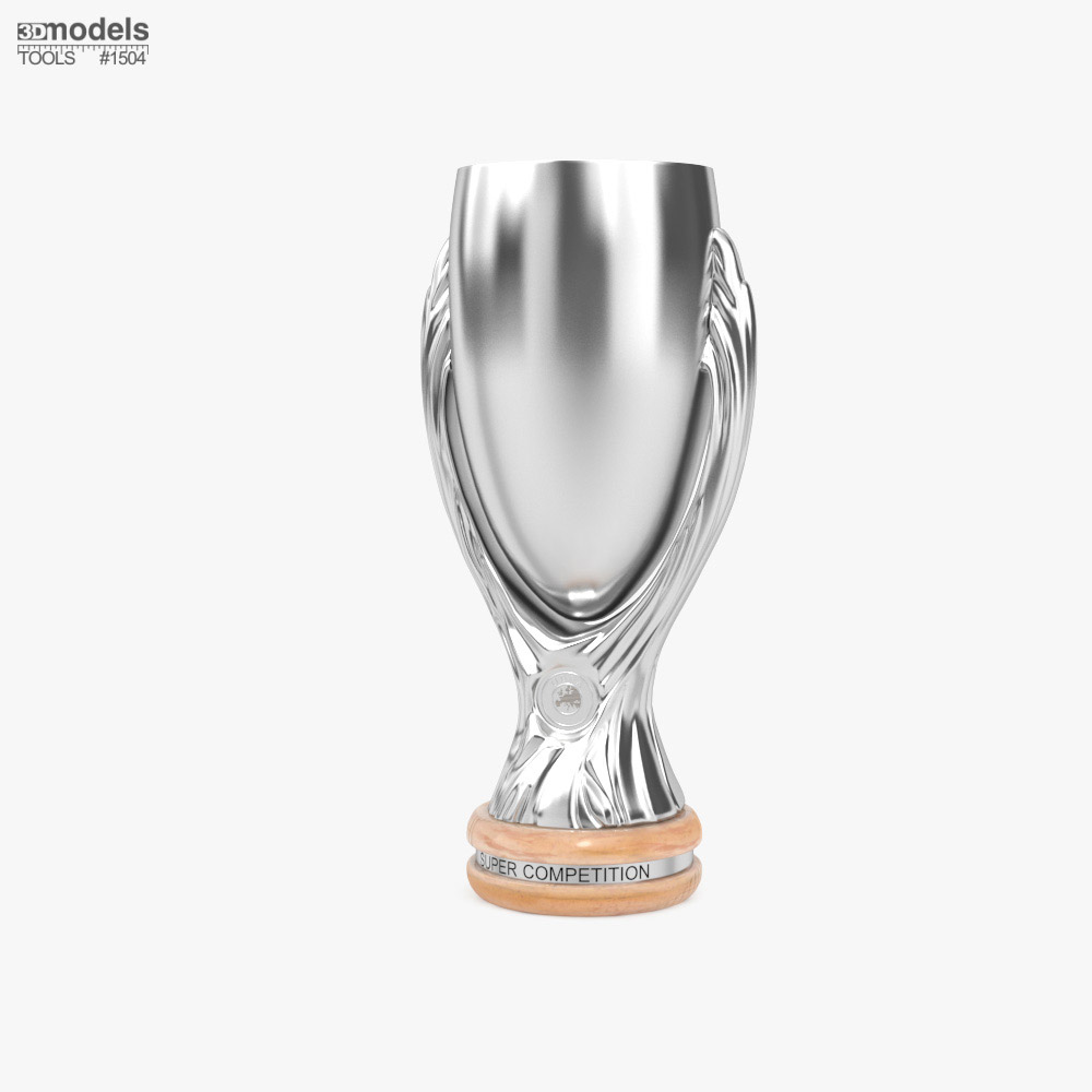 Uefa Super Cup Trophy Modelo 3d