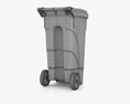 35 Gallon EnviroGuard Roll-Out Cart 3Dモデル