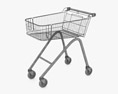 Shopping Cart 71 litres Modello 3D