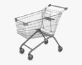 Shopping Cart 150 litres 3d model