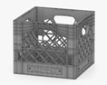 Milk Crate 3D 모델 