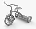 Трехколесный велосипед 3D модель