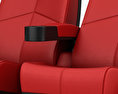 영화관의 의자 3D 모델 