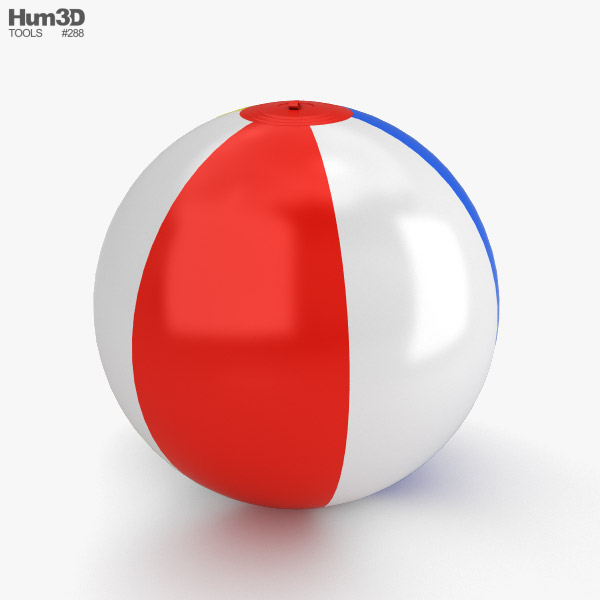 Beach Ball 3D model