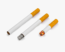 Cigarros Modelo 3d