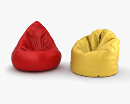 Bean bag chair 3D model