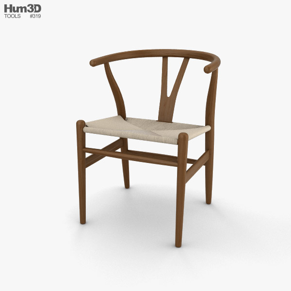 Wishbone Chair 3D model