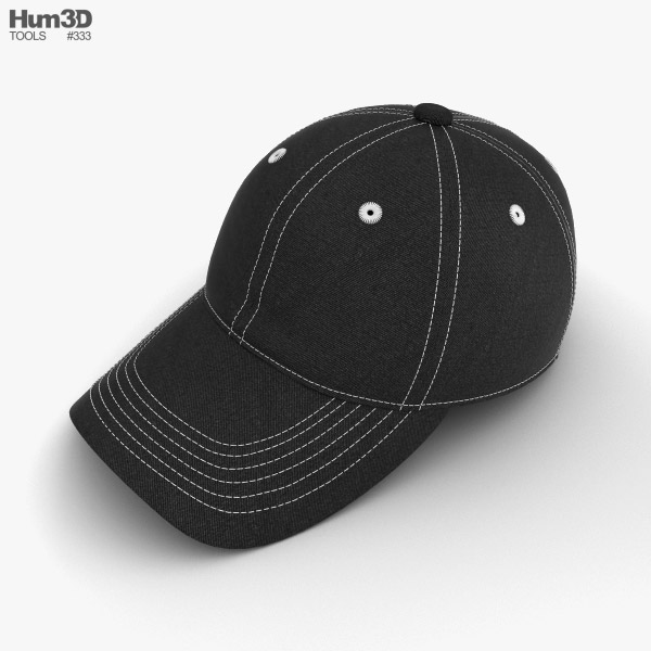 Bazal Cap Hat] 3D Monogram Side Mesh Overfit Ball Cap Beige