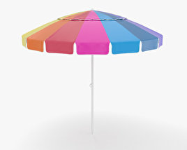 沙滩伞 3D模型