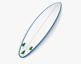 Prancha de surfe Modelo 3d