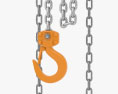 Hand Chain Hoist 3d model