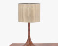 Console table with Lamp 3D модель