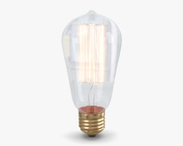 Edison Bulb 3D model