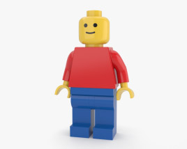 L'homme Lego Modèle 3D