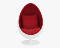 Egg 안락의자 3D 모델 