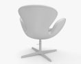 白鳥の椅子 3Dモデル