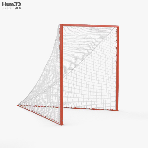Obiettivo di lacrosse Modello 3D