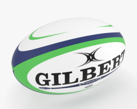 Rugby Ball 3D model