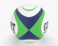 М'яч для регбі 3D модель