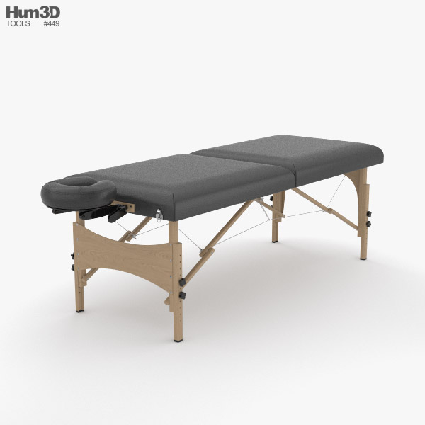 Massage Table 3D model