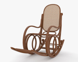 흔들 의자 3D 모델 