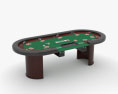 扑克桌 3D模型