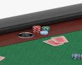 Mesa de pôquer Modelo 3d