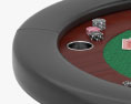 Table de poker Modèle 3d