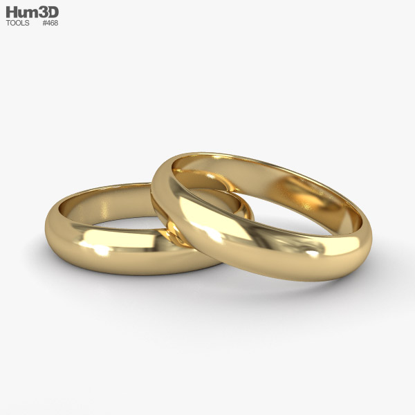 Wedding Ring 3D model
