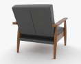 Better Homes and Gardens Flynn Mid-Century Wood Fauteuil Modèle 3d