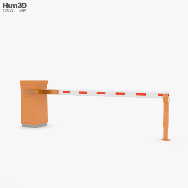 Barrière de flèche Modèle 3D