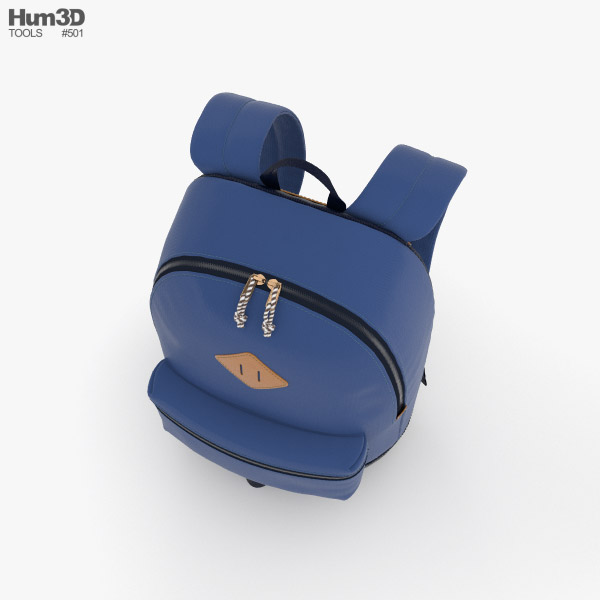 Stylized School Bag 3D Model $12 - .unknown .fbx .ma .obj - Free3D
