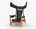 Sergio Rodrigues 肘掛け椅子 3Dモデル