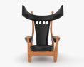 Sergio Rodrigues 扶手椅 3D模型