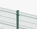 Mesh Panel Fence 3d model