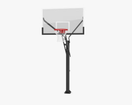 Flextreme Canestro da basket regolabile Modello 3D