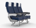 Сидіння в літаку 3D модель