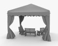 Tenda per feste in giardino Modello 3D