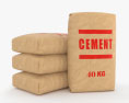 Zement Beutel 3D-Modell
