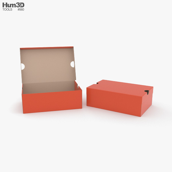 Shoe Box 3D model