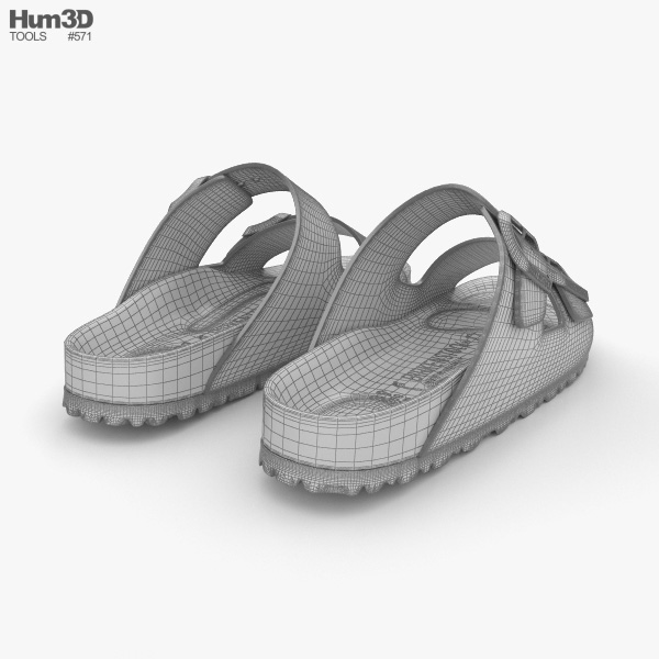 Slippers 3D models - Sketchfab