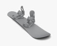 滑雪板 3D模型