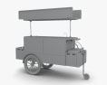 食品车 3D模型
