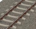Train Track 3d model