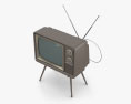 复古电视 3D模型