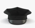 팔각형 경찰 모자 3D 모델 